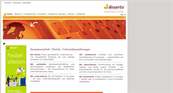 Desktop Screenshot of disserto.de